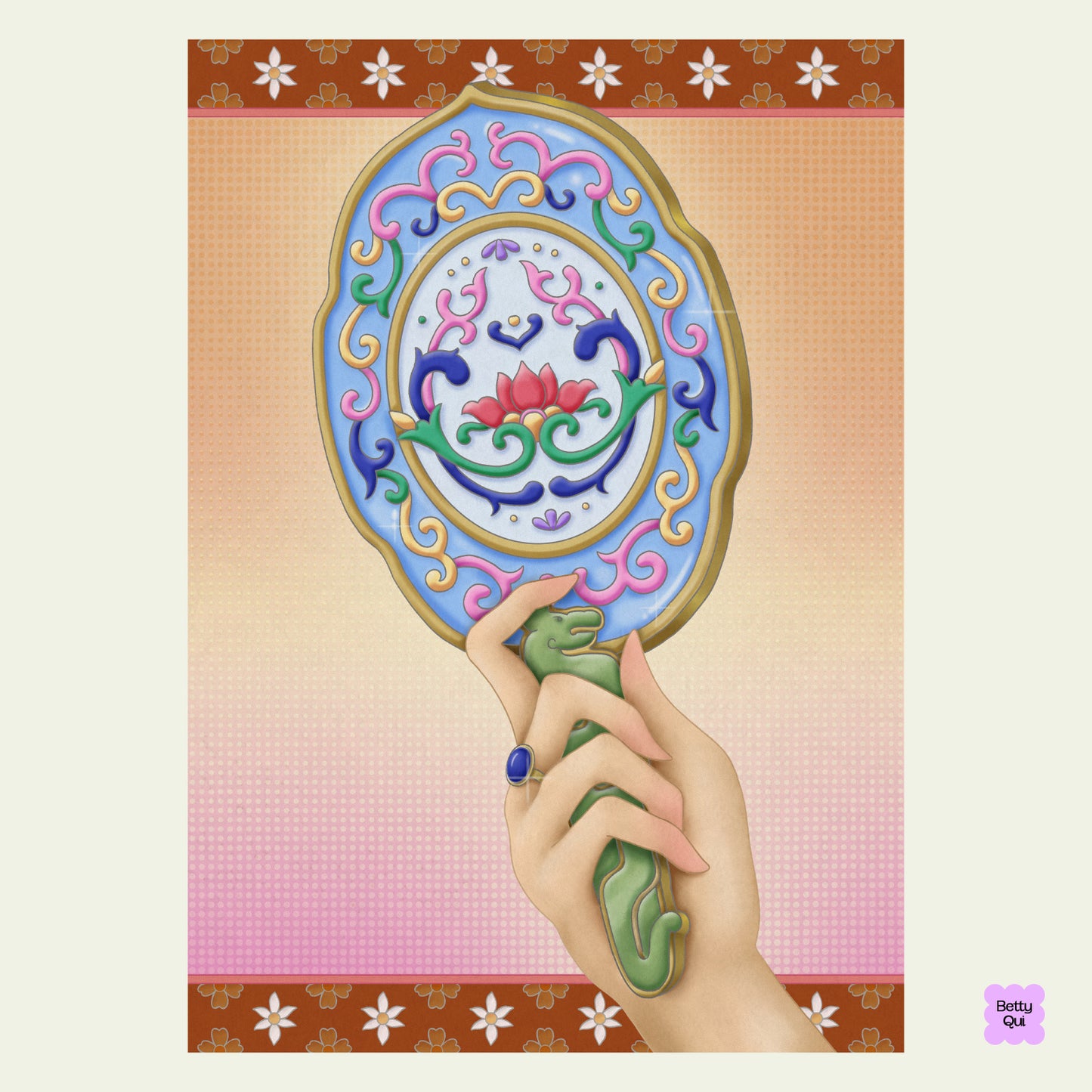 Mirror Mirror A6 Print