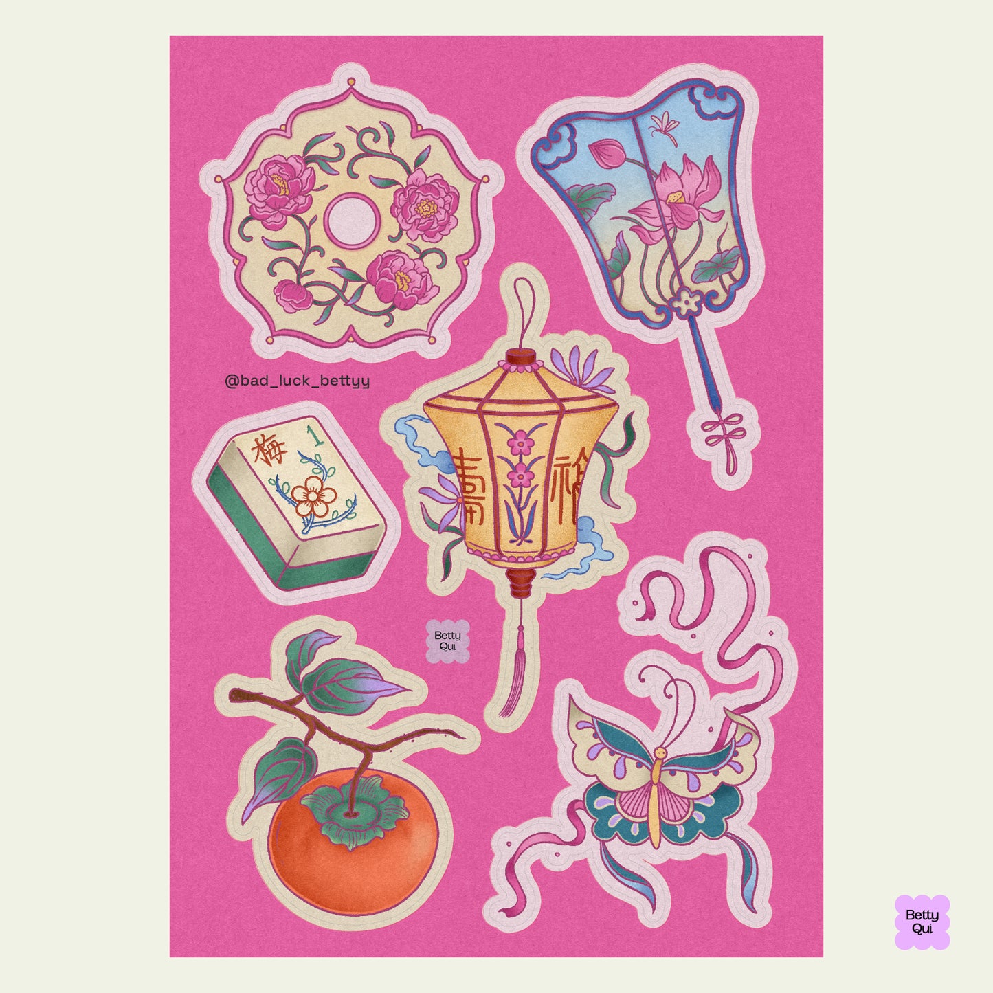 Spring Charms Sticker Sheet