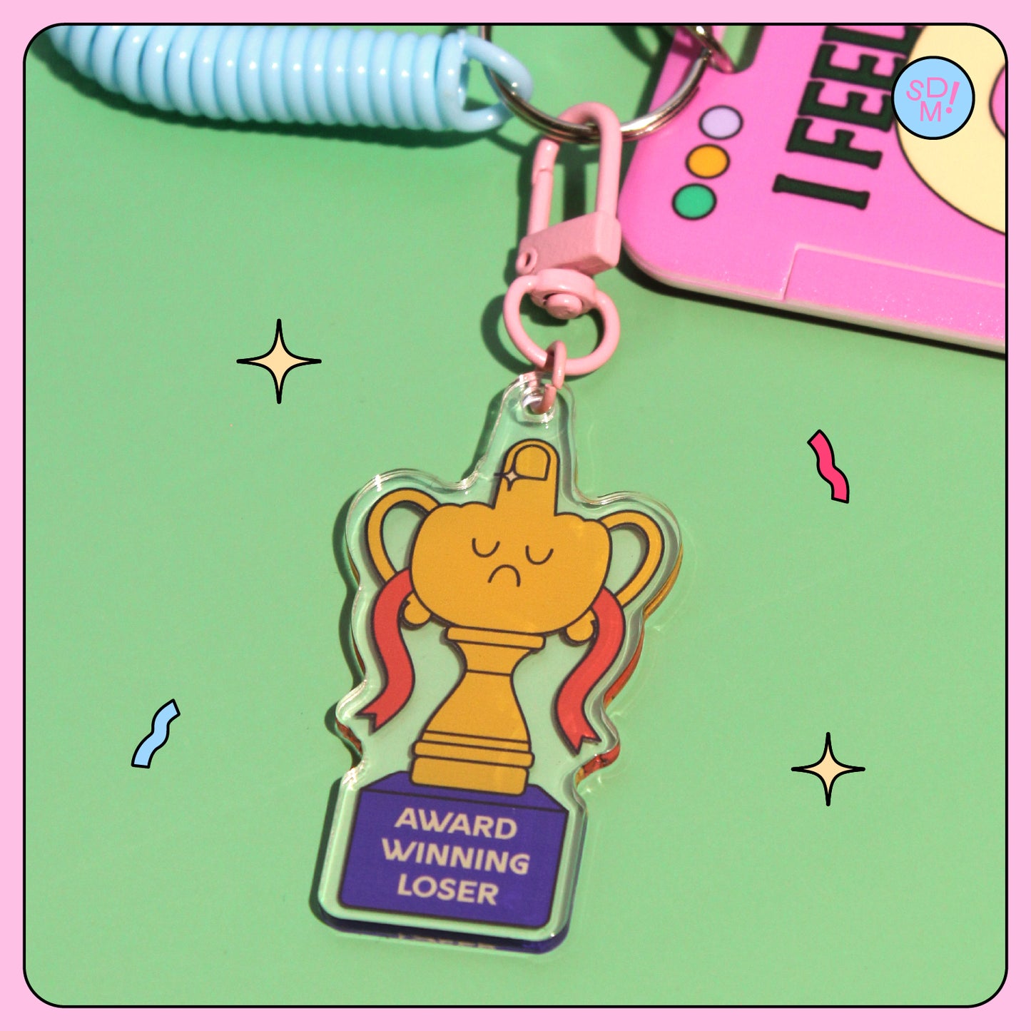 Award Winning Loser Keychain