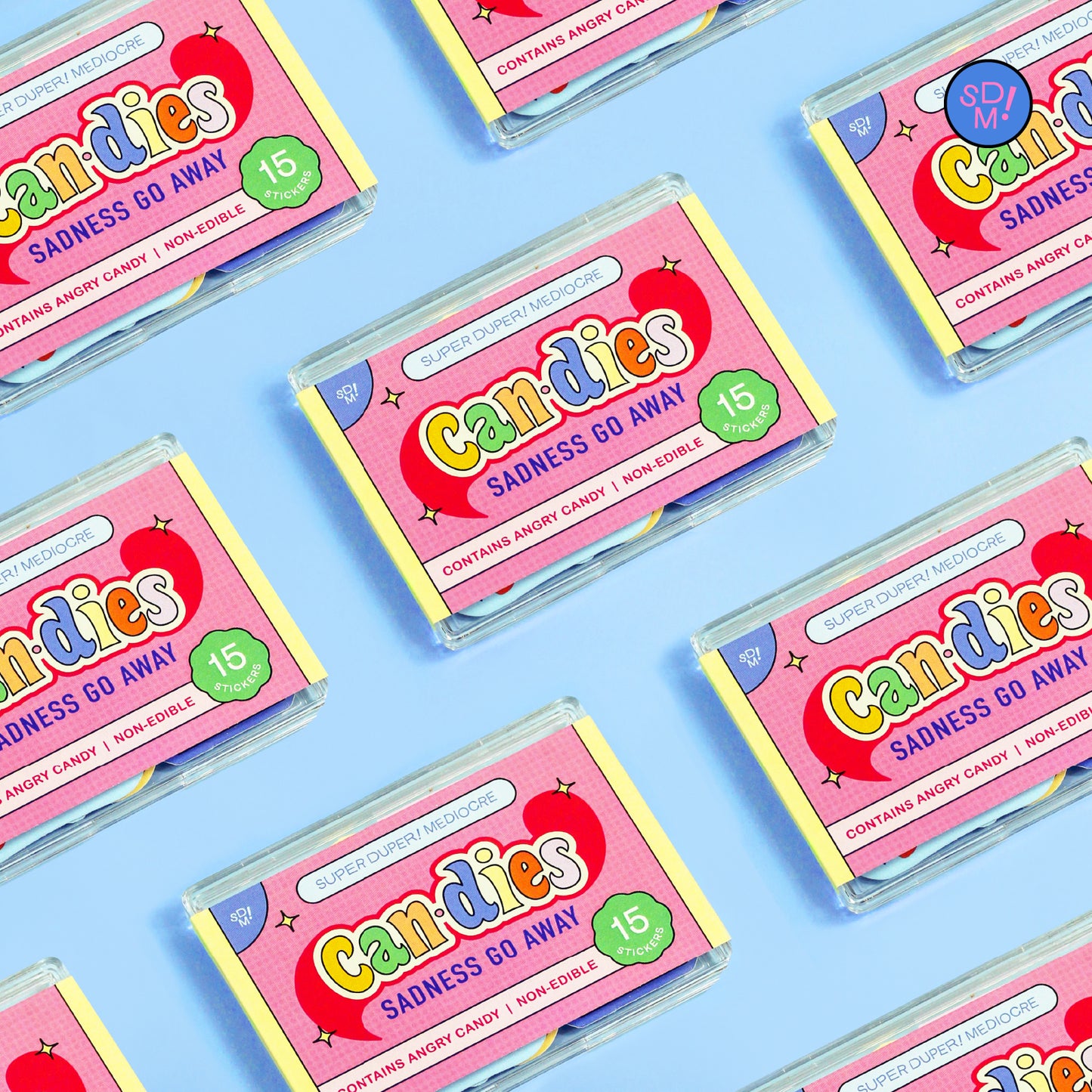 Can•dies Sadness Go Away Sticker Box