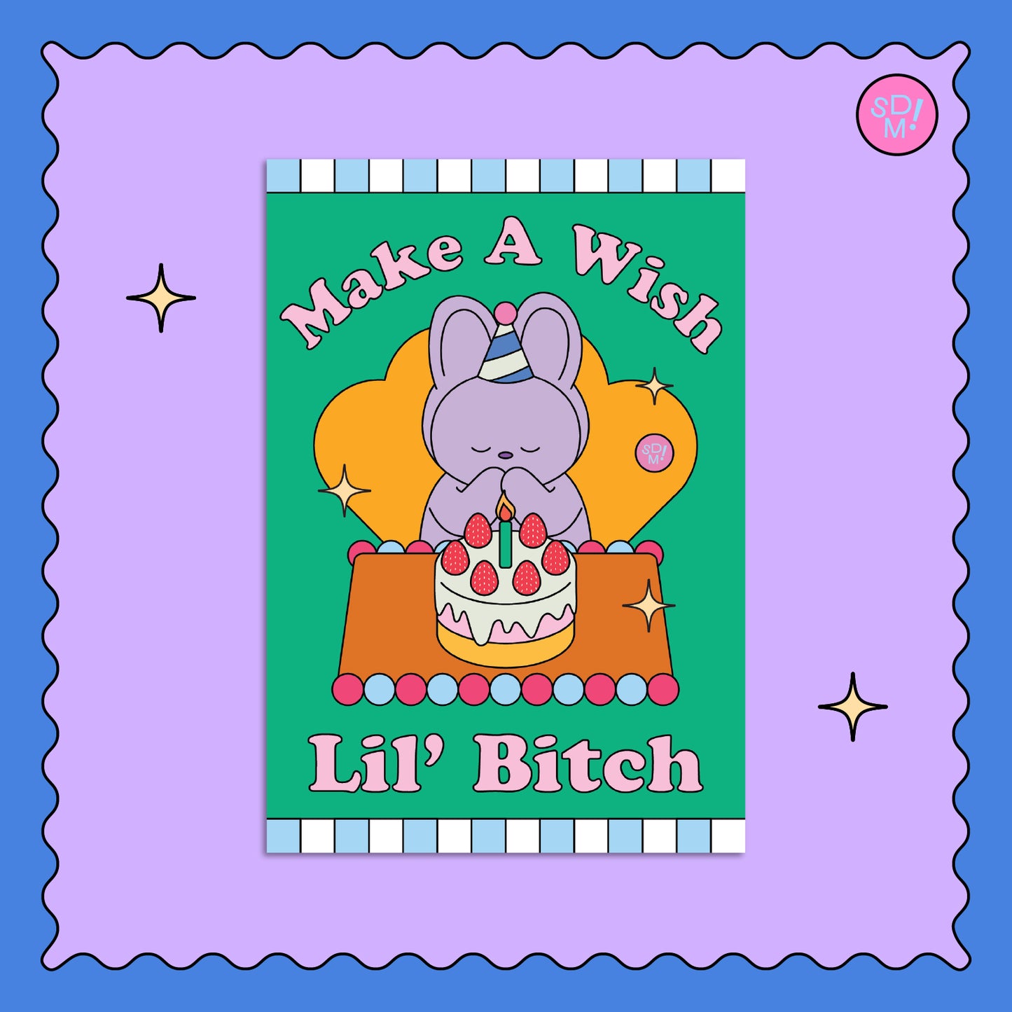 Make A Wish Post Card