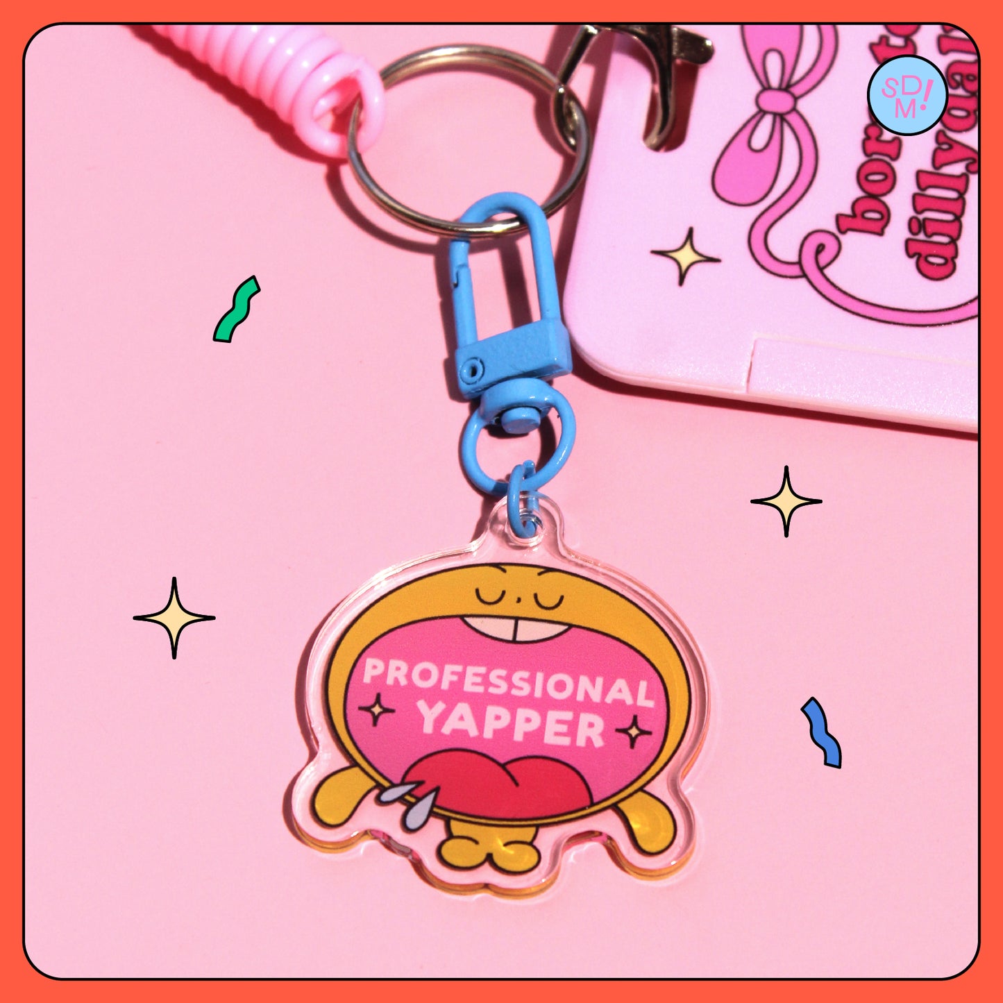 Professional Yapper Keychain