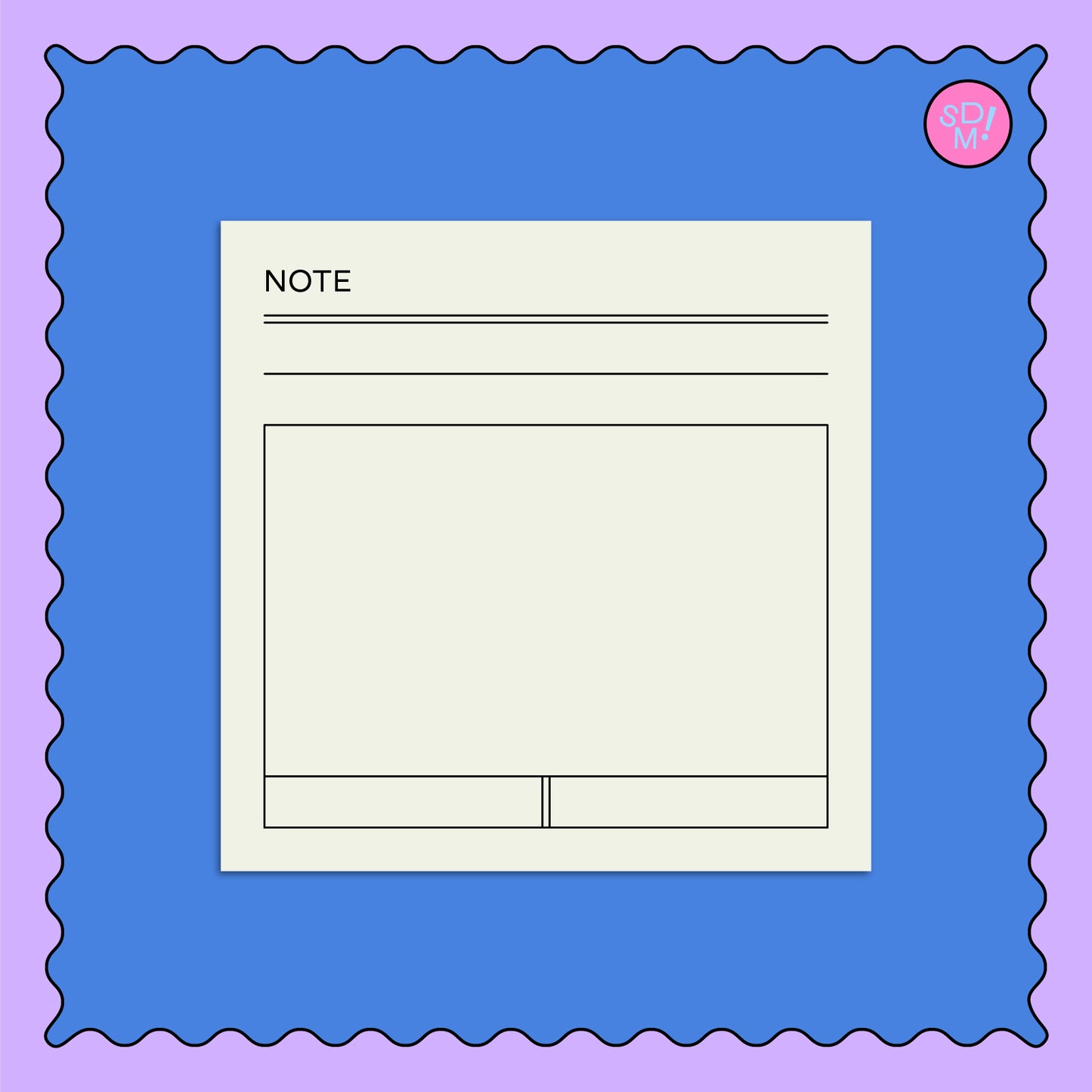 Sorry For Being Annoying Square Print