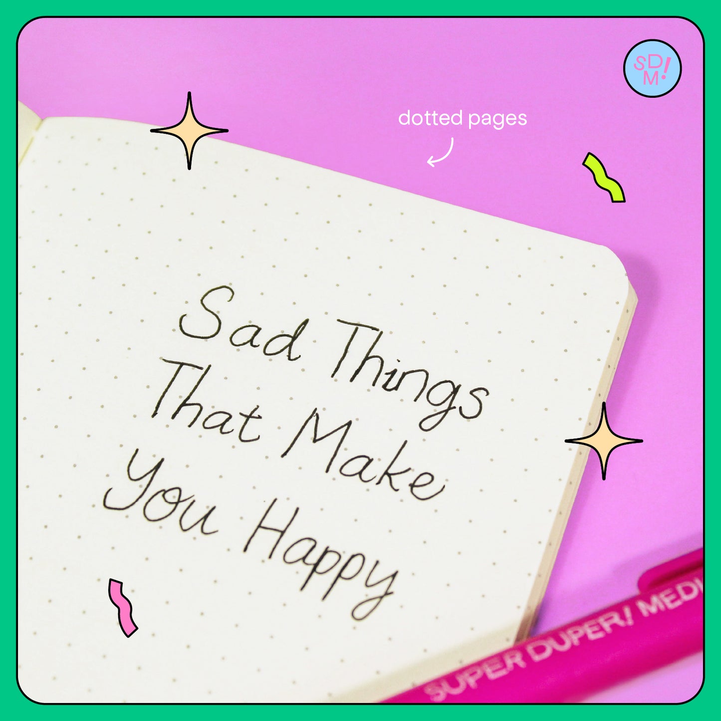 Stuffs My Brain Won't Remember Notebook