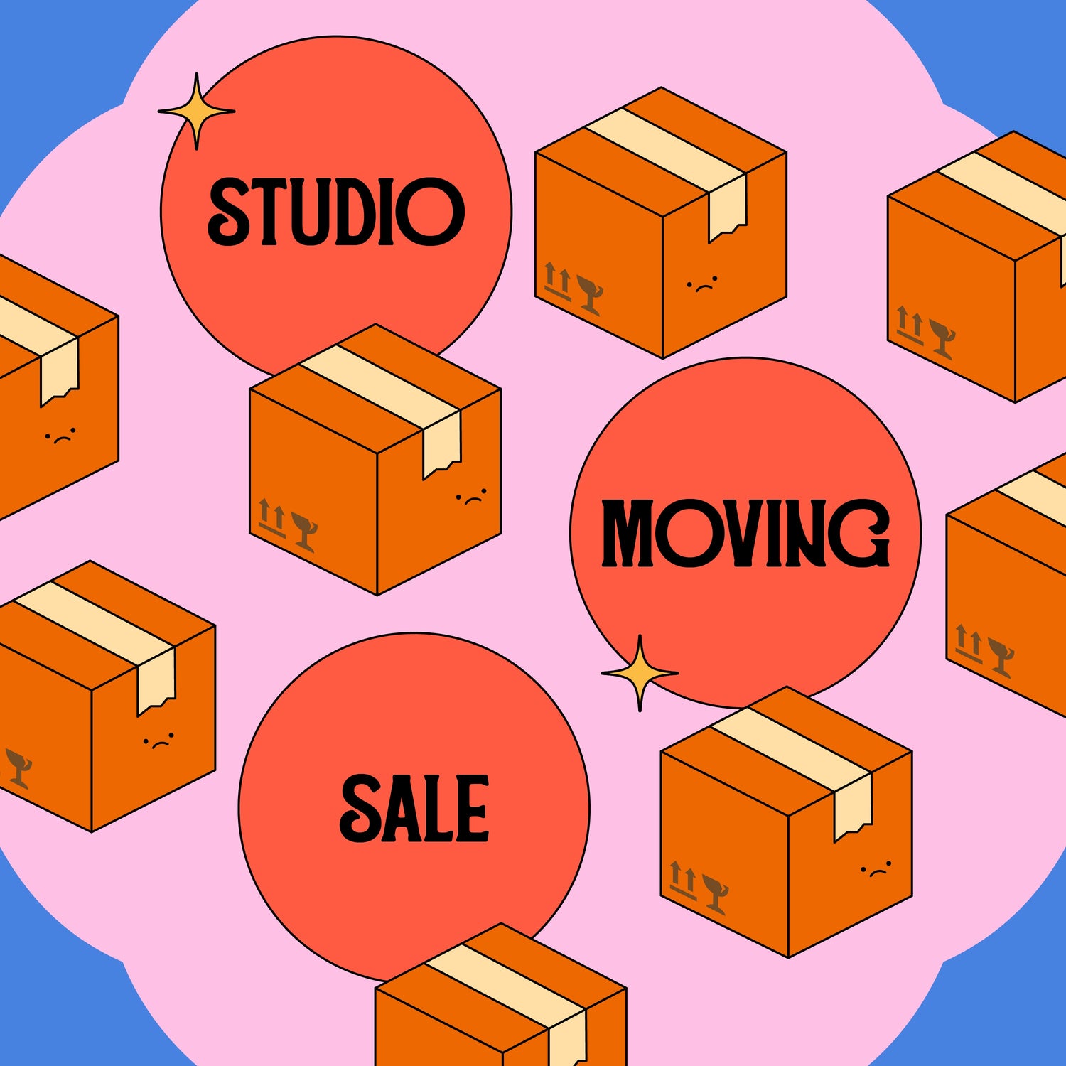 Studio Moving Sale