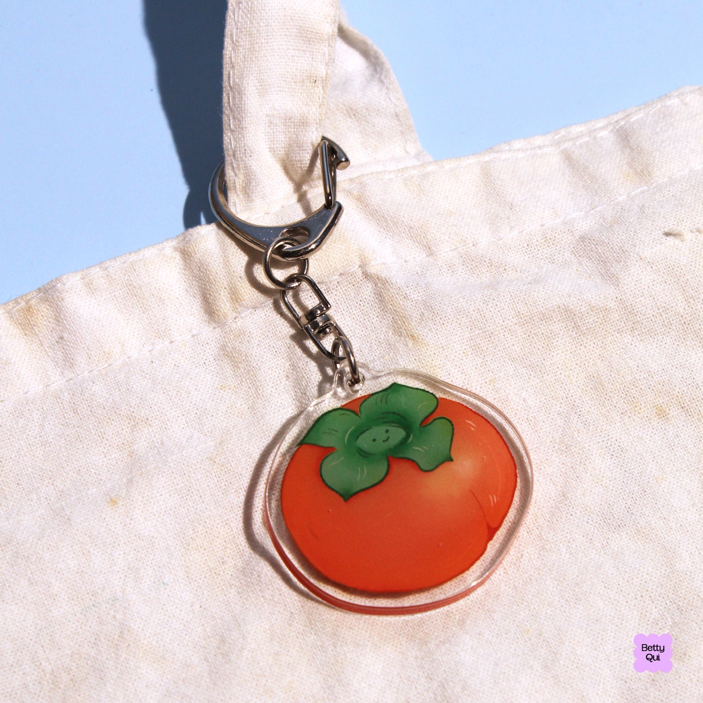 Persimmon Keychain