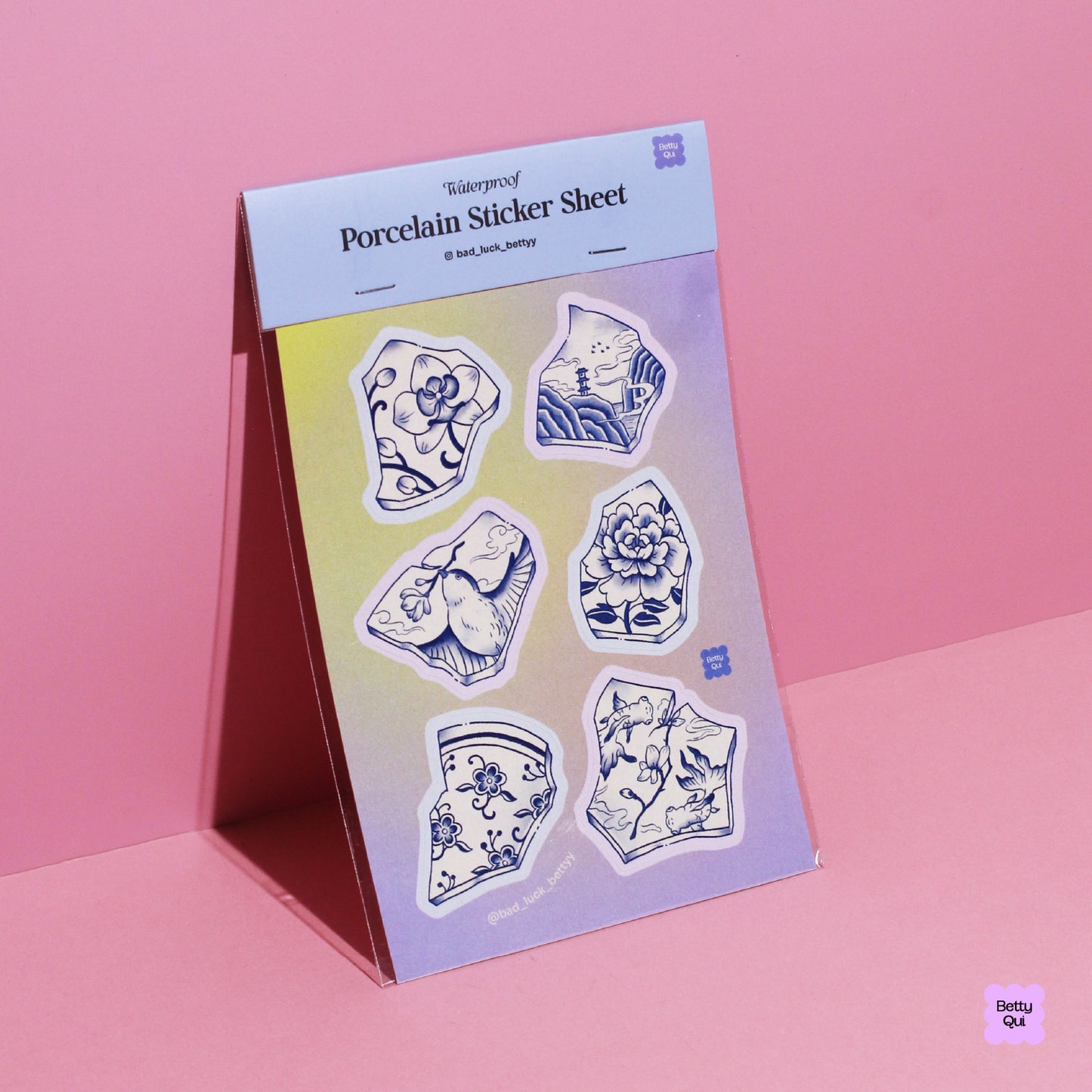 Porcelain Sticker Sheet