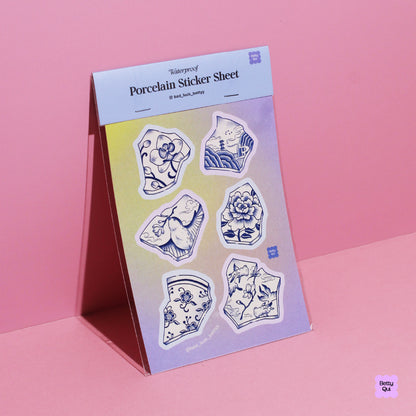 Porcelain Sticker Sheet