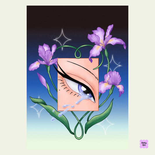 Sad Girls Cry 1 A6 Print