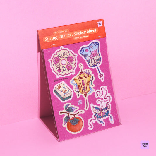 Spring Charms Sticker Sheet