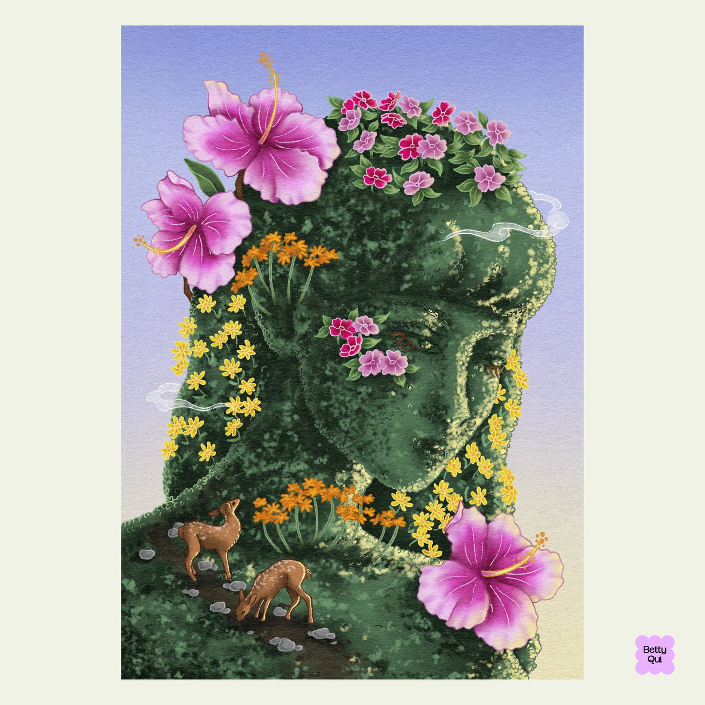 Spring Garden A6 Print