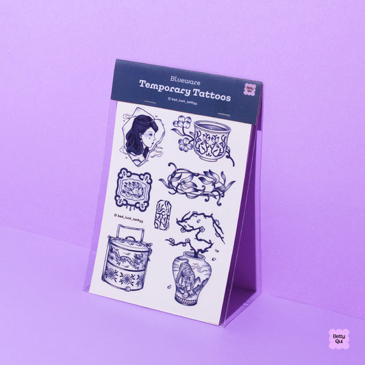Blueware Temporary Tattoos