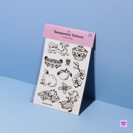 Joy Temporary Tattoos