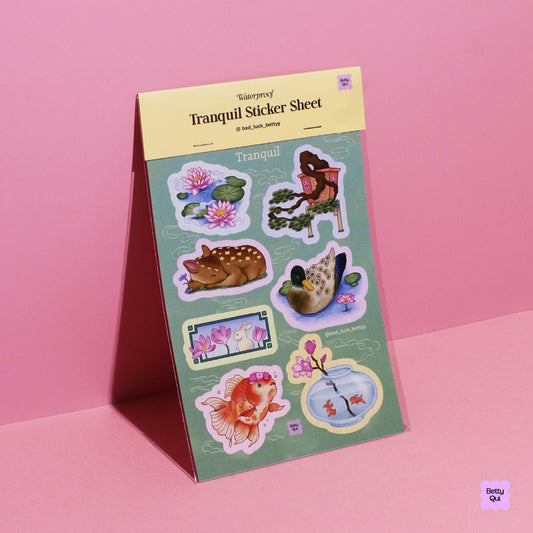 Tranquil Sticker Sheet