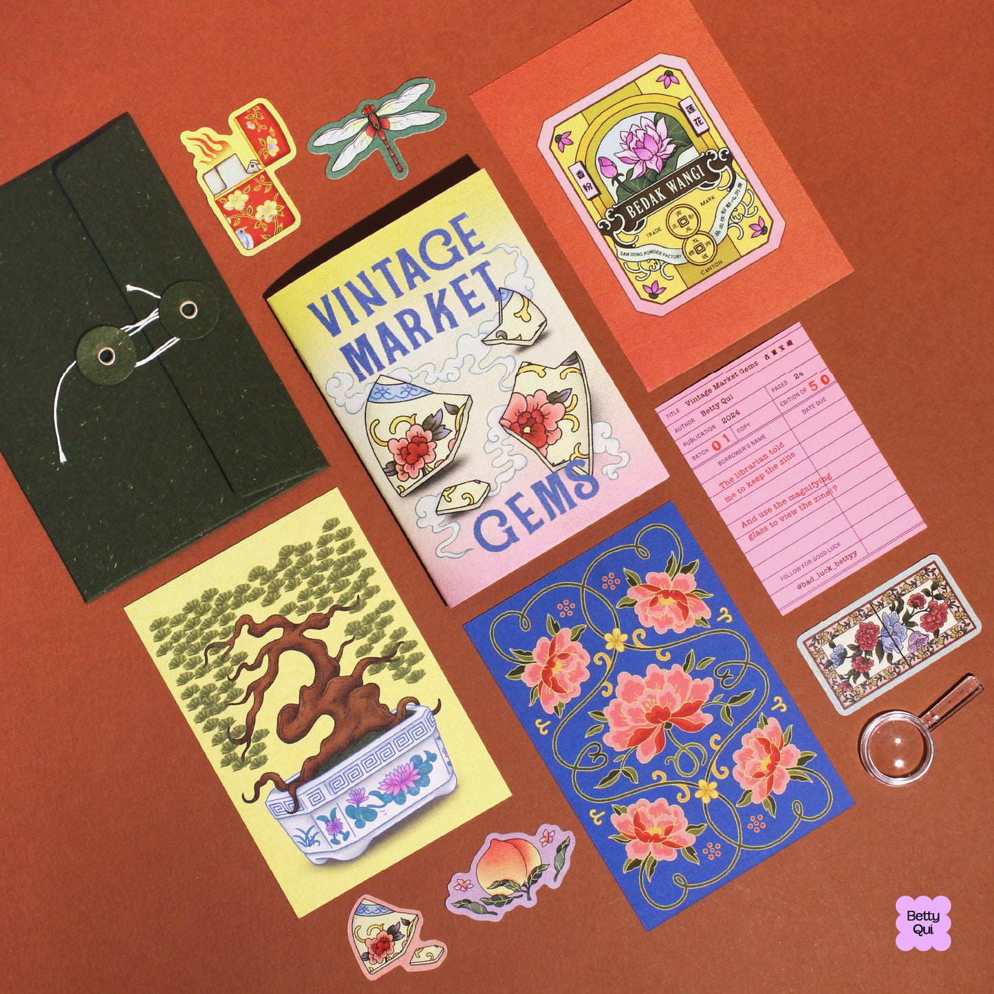 Vintage Market Gems Zine