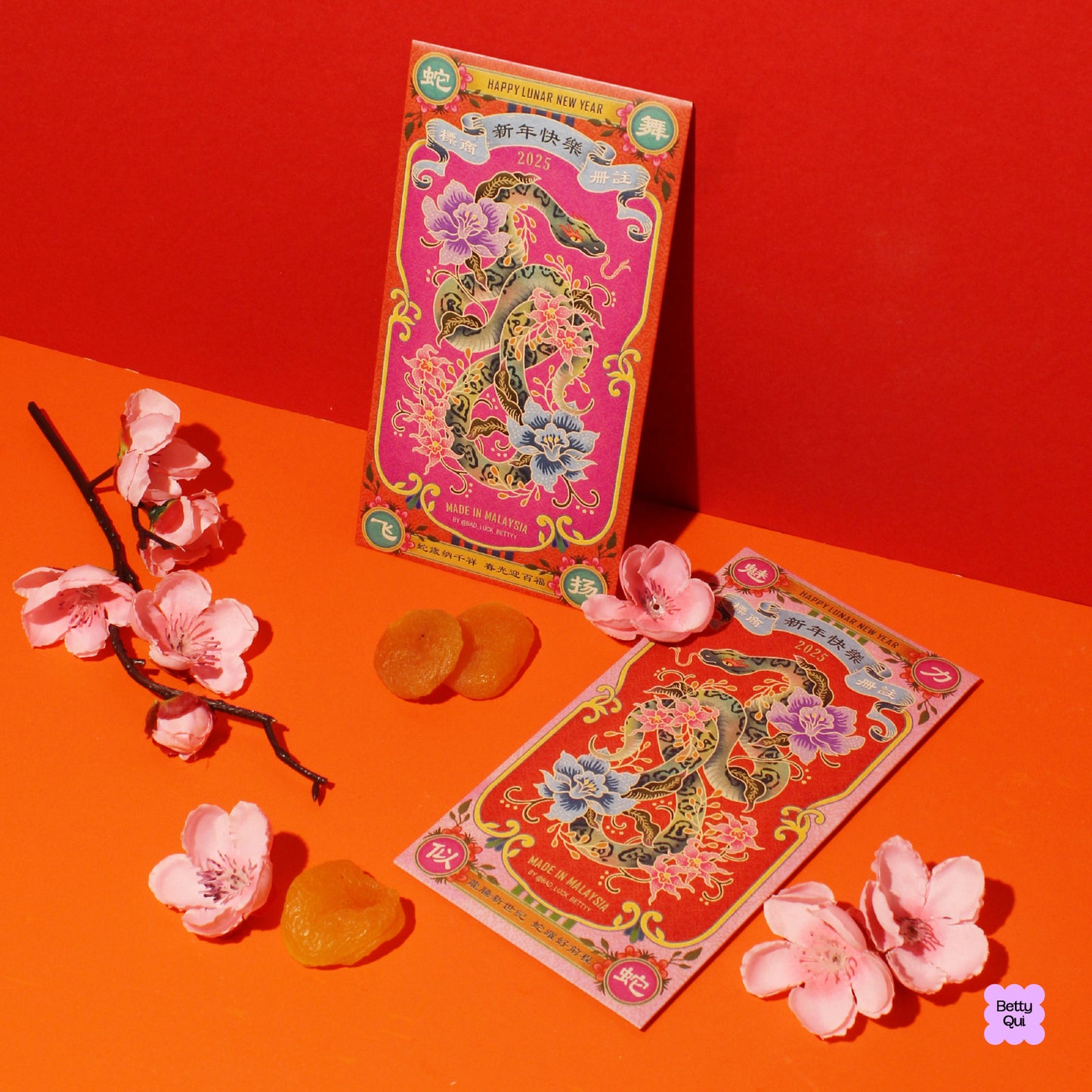 Year of The Snake 2025 Red Envelopes