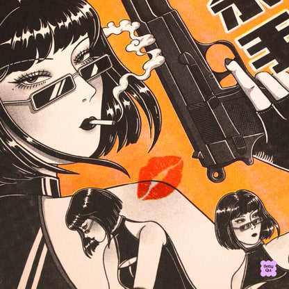 F*ckboy Terminator A3 Risograph Print