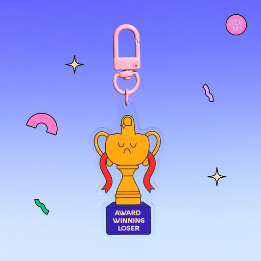 Award Winning Loser Keychain