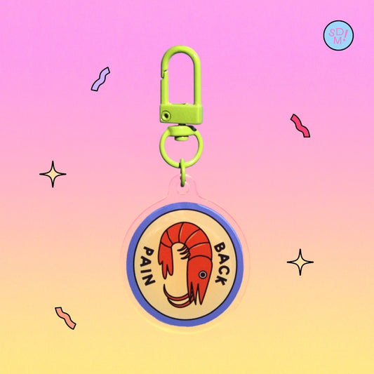 Back Pain Keychain