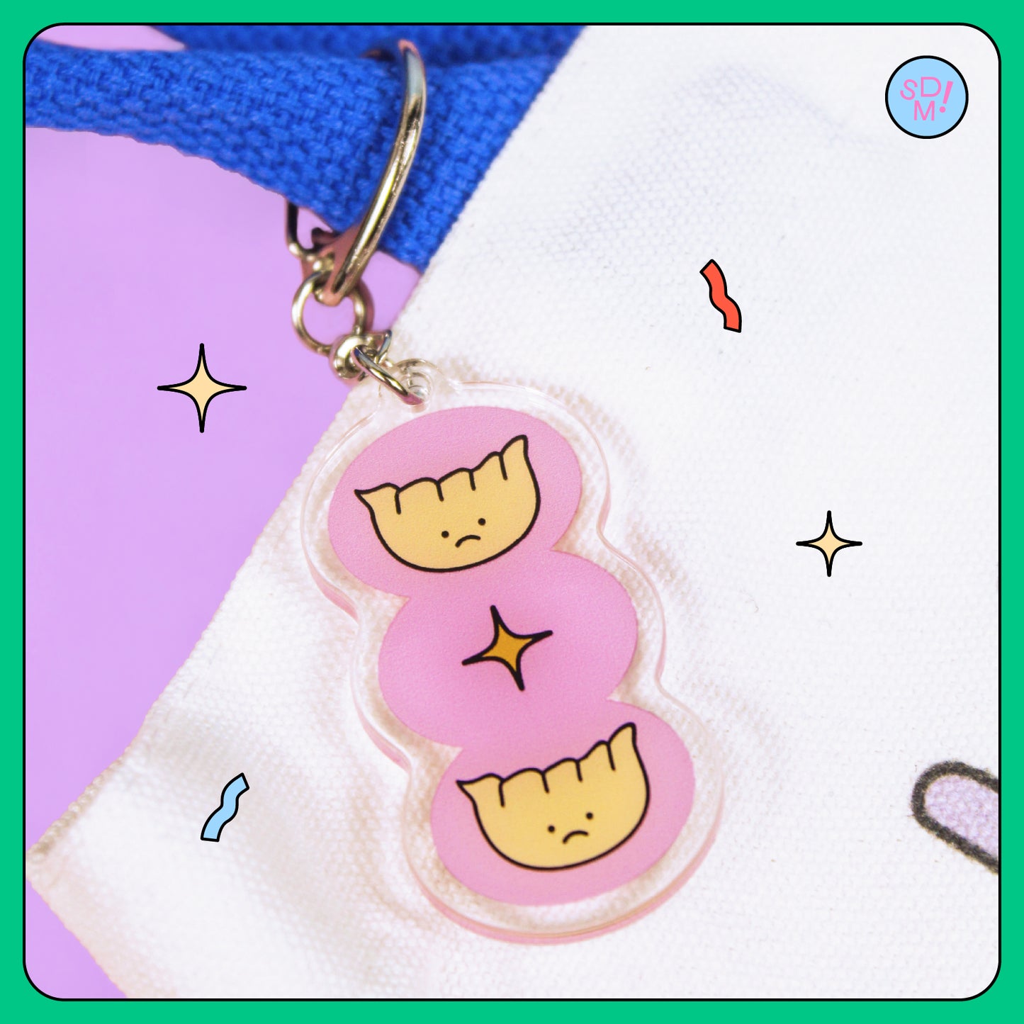 Dumb-pling Keychain