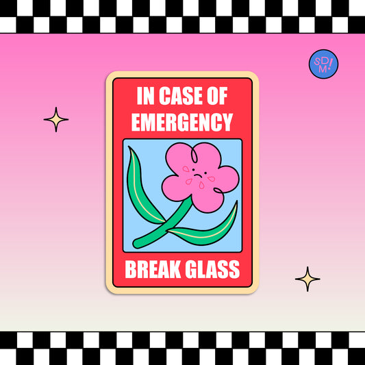 In Case of Emergency Sticker