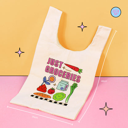 Just Groceries Mini Tote