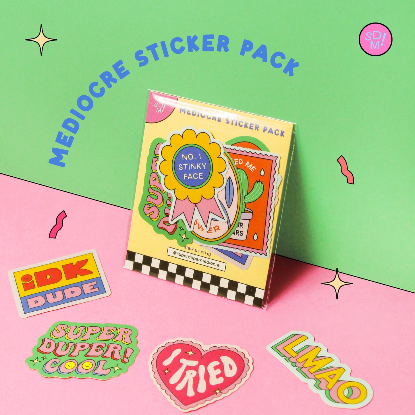 Mediocre Sticker Pack