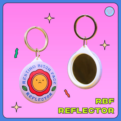 RBF Mirror Keychain