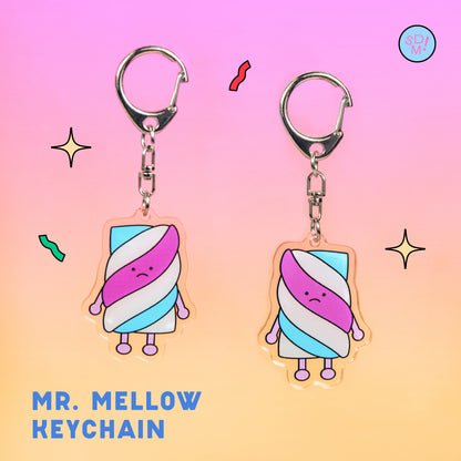 Mr. Mellow Keychain