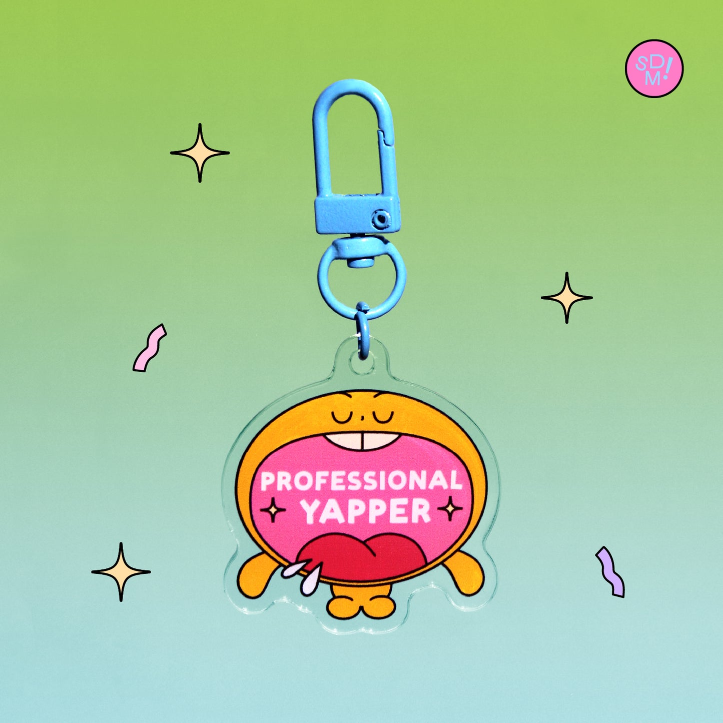 Professional Yapper Keychain
