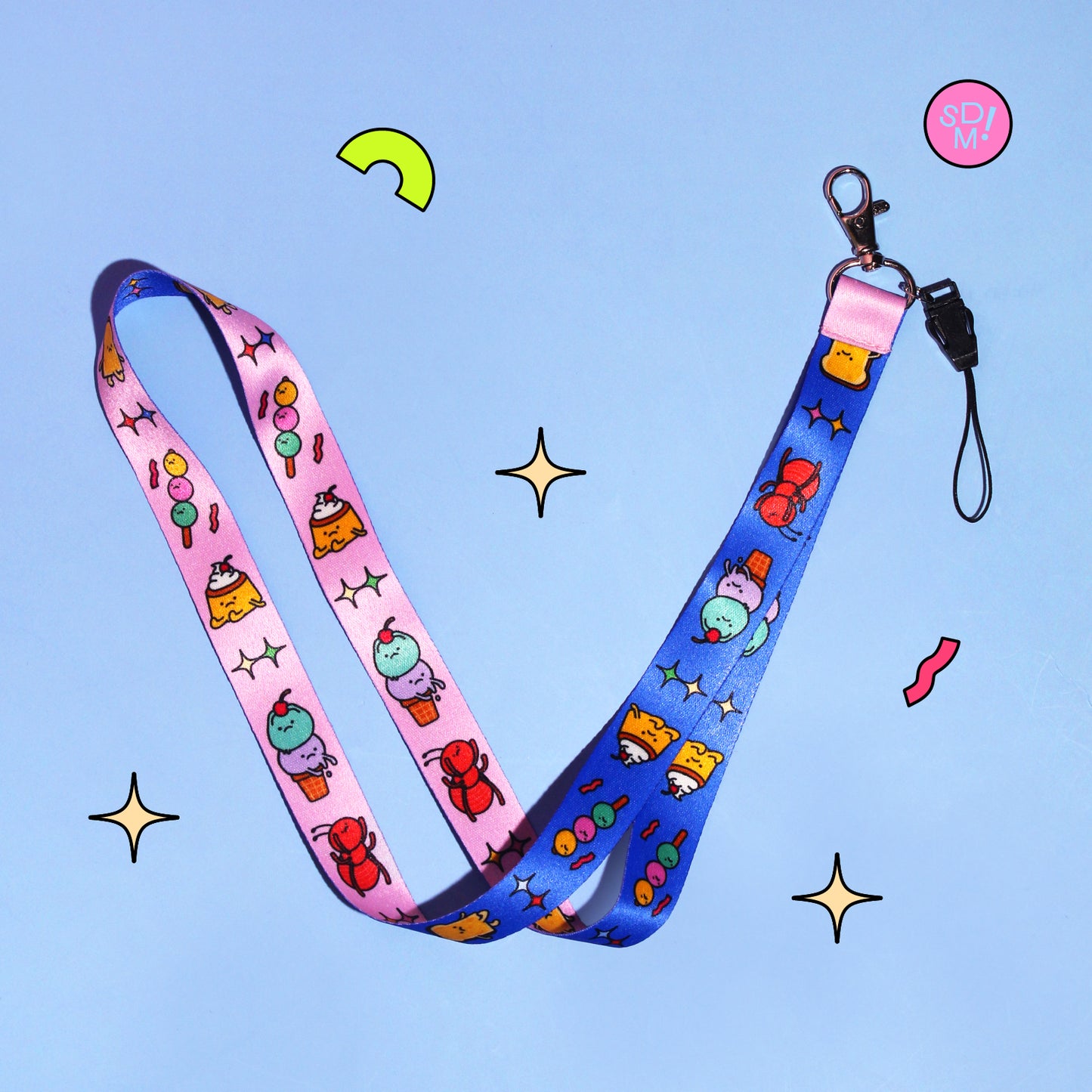 Sad Desserts Lanyard