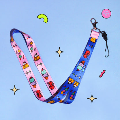 Sad Desserts Lanyard