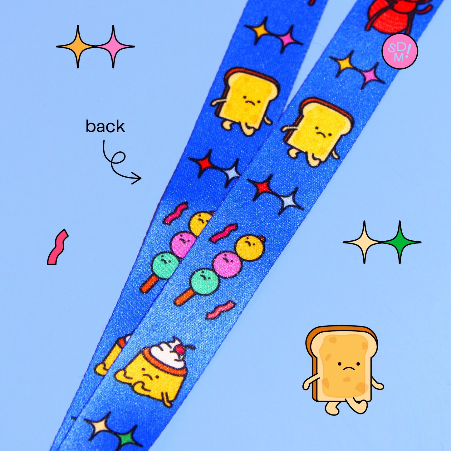 Sad Desserts Lanyard