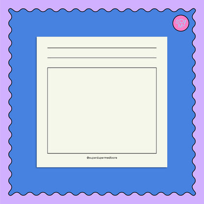 Oh No Worries Square Print