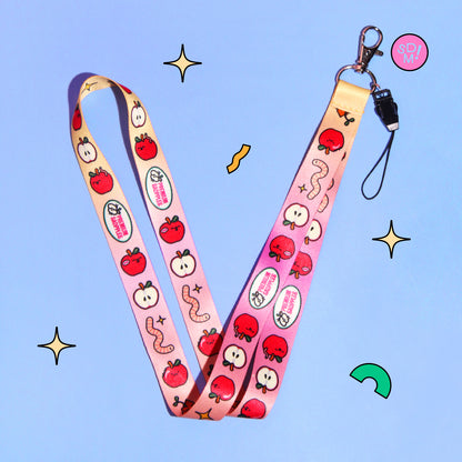 The Sadpple of My Eye Lanyard